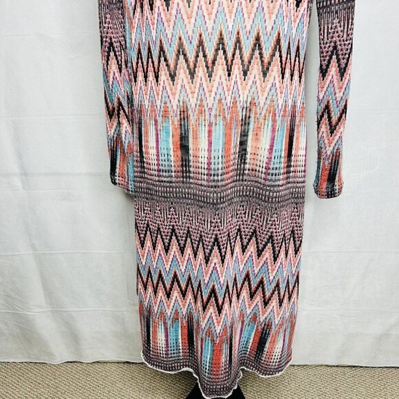 Red Camel Cardigan Duster Lightweight Open-Front Sweater Stretch Women’s Size S - Picture 9 of 10